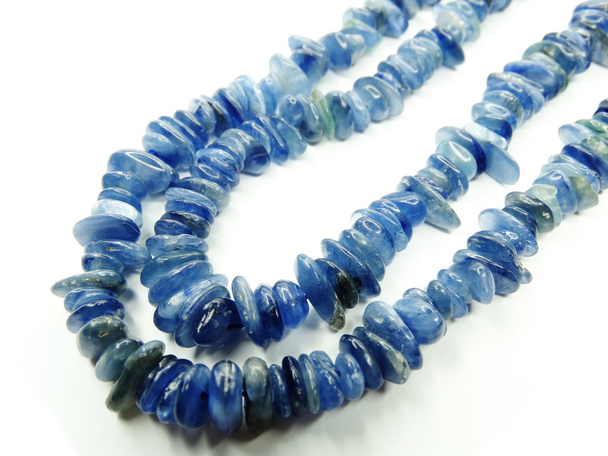 kianite gemstone beads necklace jewelery - Photo, Image