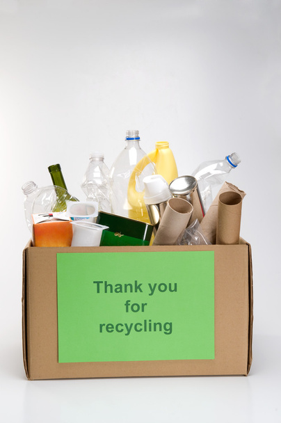 Recyklace papíru, plastů a skla - Fotografie, Obrázek
