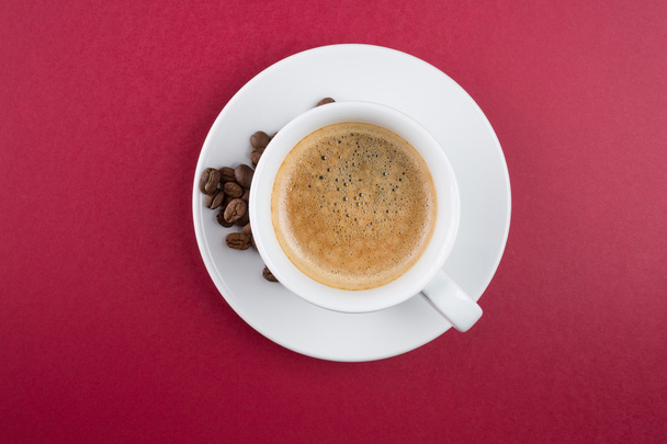 xícara de café e feijão - Foto, Imagem