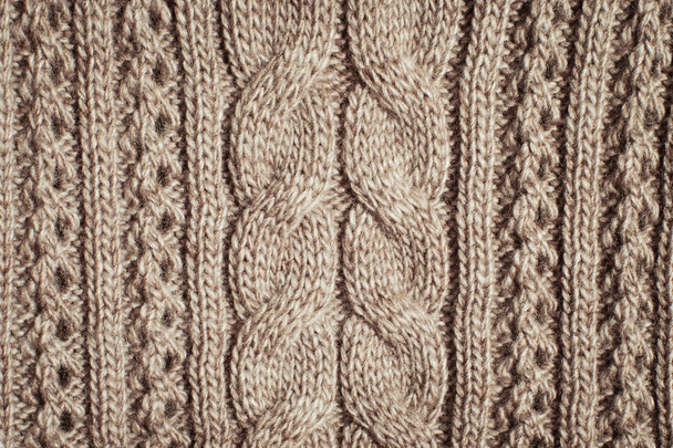 Текстура трикотажной шерсти крупным планом
 - Фото, изображение