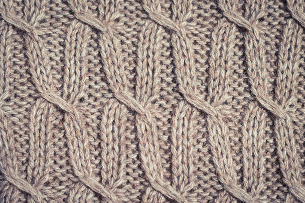 Textura de lana de tela tejida de cerca
 - Foto, imagen