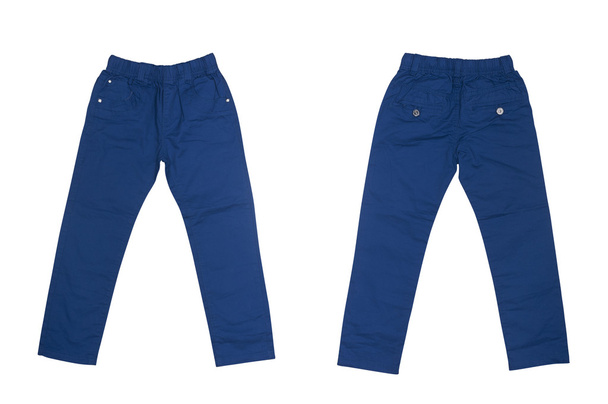 blue pants for child - Photo, Image