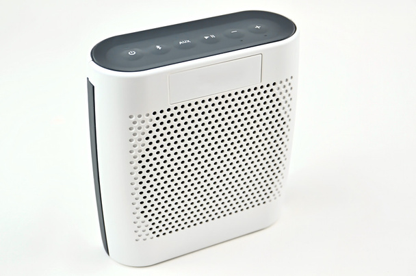 Bluetooth white speaker - Photo, Image