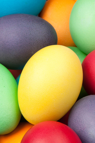 Color eggs - Foto, Imagen