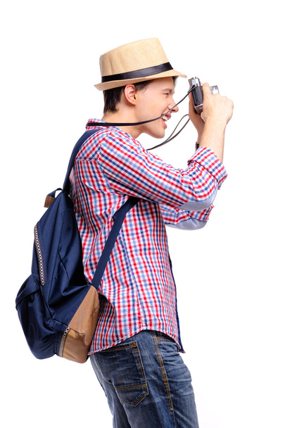 Tourist taking photo - Foto, immagini