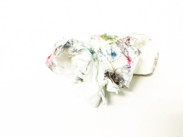 dirty tissue paper - Photo, Image