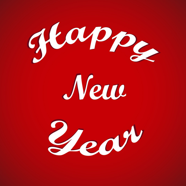Happy New Year stylish background - Vector, Image