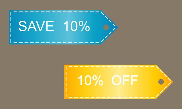 Shopping Sale Discount Badge  - Vector, Image