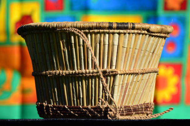 Wickerwork - basket of reeds - Photo, Image