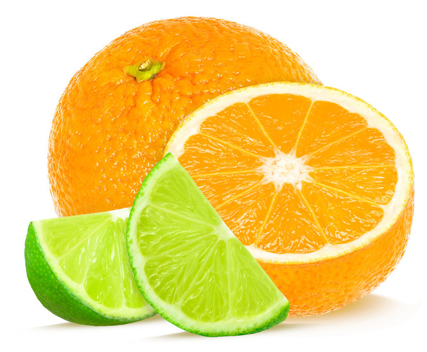 lime and orange - 写真・画像