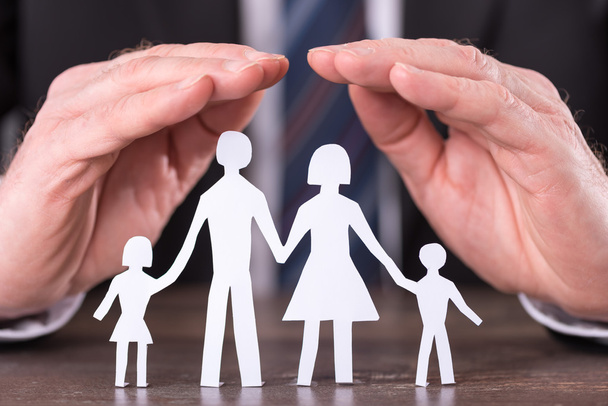 Concept of family insurance - Foto, immagini
