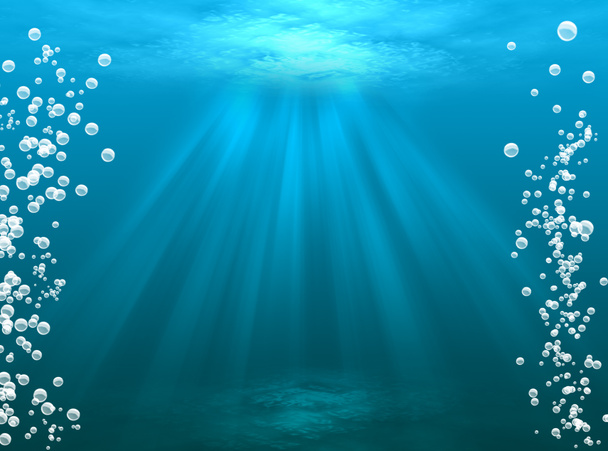 Cena subaquática
 - Foto, Imagem