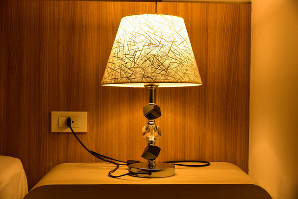 oude tafellamp - Foto, afbeelding