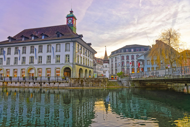 Bridge in the Embankment of the Old City of Thun - Photo, Image