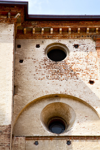 Rozeta Włochy Lombardia w wieży lonate płytki   - Zdjęcie, obraz