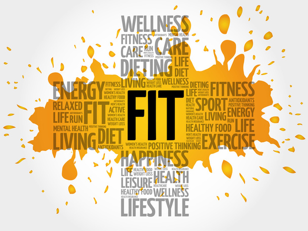 FIT word cloud - Photo, Image