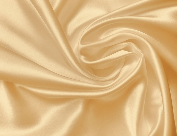 Smooth elegant golden silk or satin texture as background. In Se - Fotografie, Obrázek