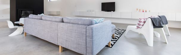 Lounge with comfortable sofa - Zdjęcie, obraz