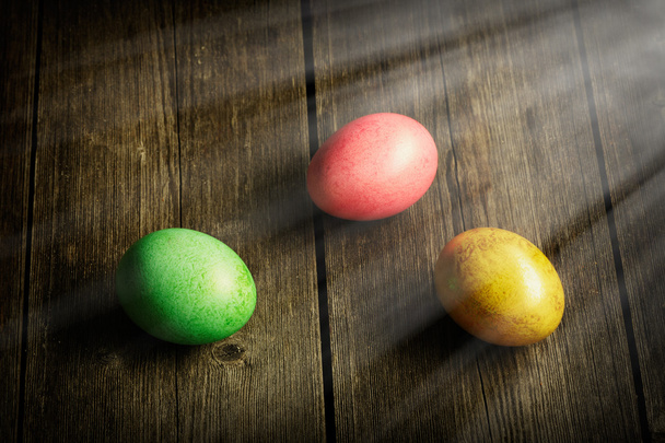 Renkli Paskalya yumurtaları - Fotoğraf, Görsel