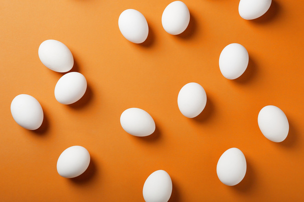 white eggs pattern  - Φωτογραφία, εικόνα