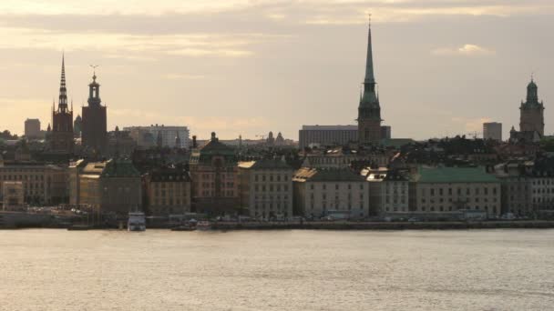 Stockholm old city view - Footage, Video
