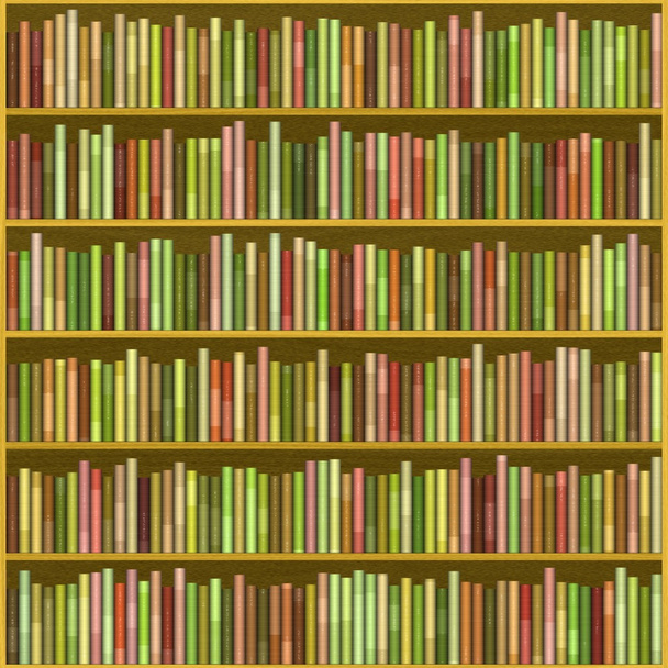 Книжный шкаф, полный книг
 - Фото, изображение