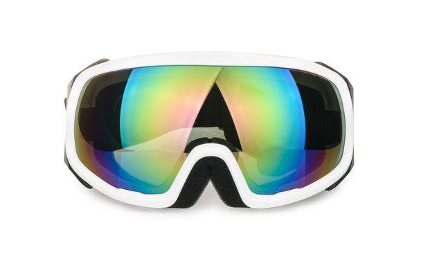 Gafas de esquí aisladas en blanco - Foto, imagen
