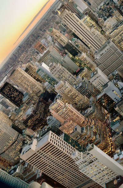 A légi felvétel a New York City. - Fotó, kép