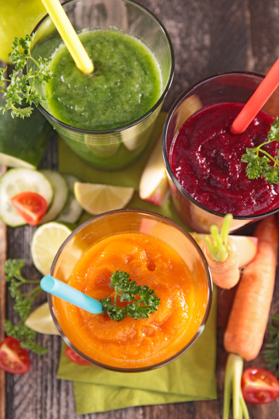 vegetable juices collection - 写真・画像