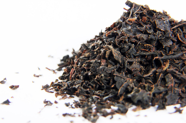 black tea on a white background - Photo, Image