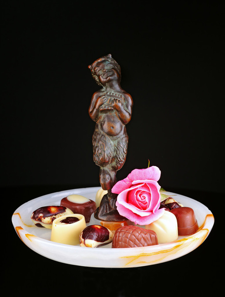 Pasteles de chocolate
 - Foto, Imagen