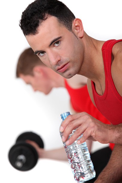 Two men working out - Photo, Image