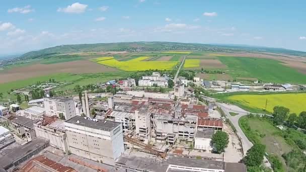 Opuštěné staré továrny antény - Záběry, video