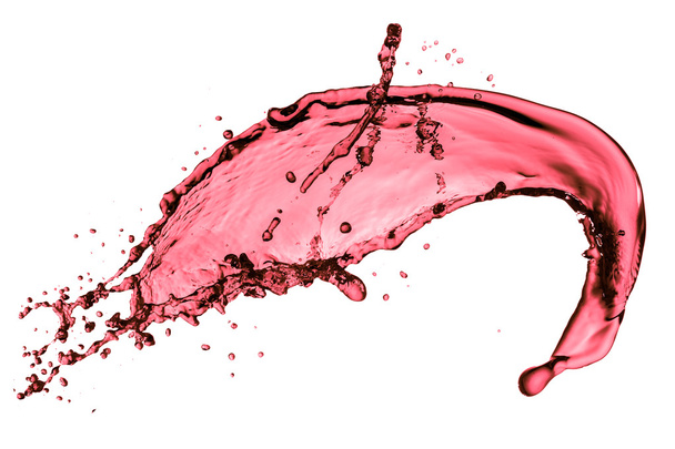 red wine splash - Foto, Bild