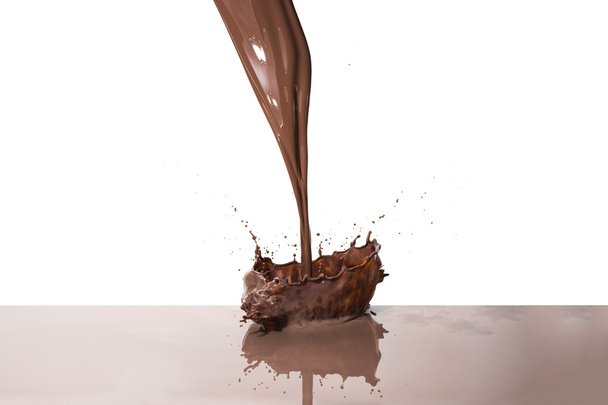 sıcak çikolata splash - Fotoğraf, Görsel