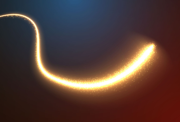 Золотий блискучий зоряний пил
 - Вектор, зображення