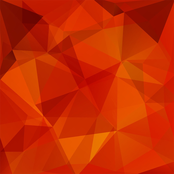 abstract background consisting of red, orange triangles - Vector, Image
