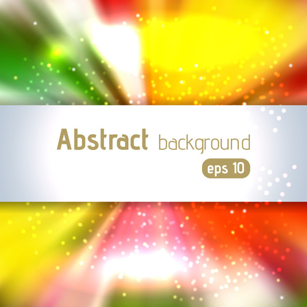 Background with colorful light rays. Abstract background. Vector illustration - Vektor, kép