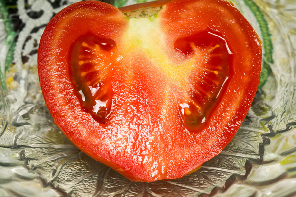 Red Tomato Cut - Photo, Image