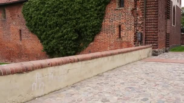 Castelo da Ordem Teutônica em Malbork, Polônia - Filmagem, Vídeo