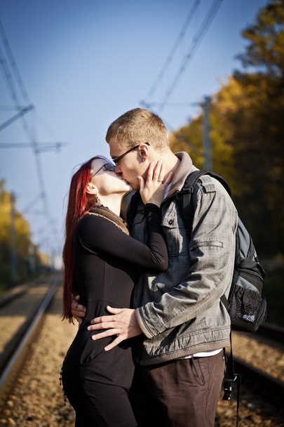 Retrato de pareja joven adulta
 - Foto, Imagen
