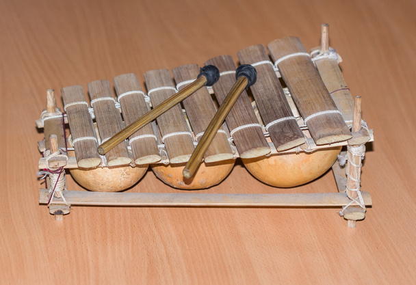 african wooden xylophone - Photo, Image