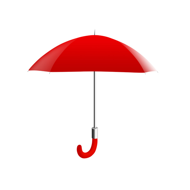 Red umbrella - Фото, изображение