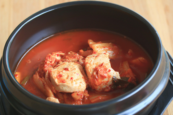 Kimchi leves - élelmiszer-Koreai - Fotó, kép