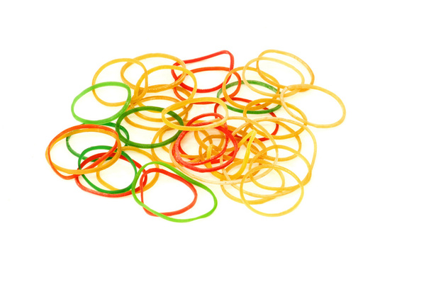 Colorful rubber band - Photo, Image