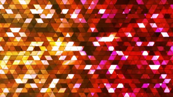 Difusión Twinkling Squared Hi-Tech Triángulos, multicolor, abstracto, Loopable, HD
 - Imágenes, Vídeo