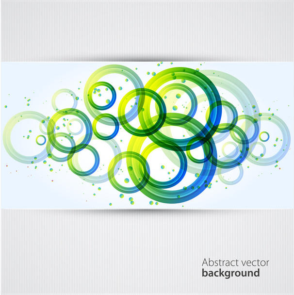 Abstract color technology circles. Vector - Vector, Image