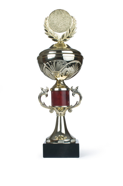 Κύπελλο Trophy σε λευκό φόντο - Φωτογραφία, εικόνα