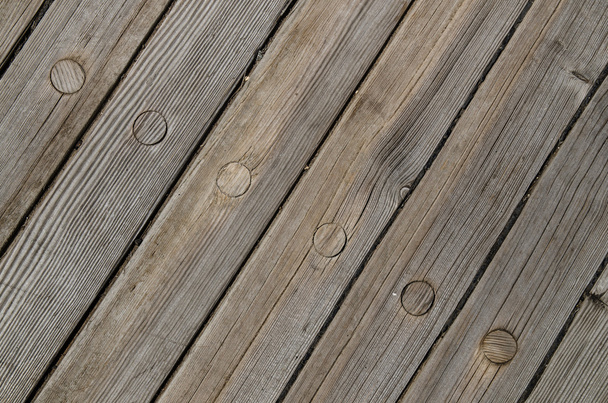 Wooden floor, texture, old planks - Foto, afbeelding