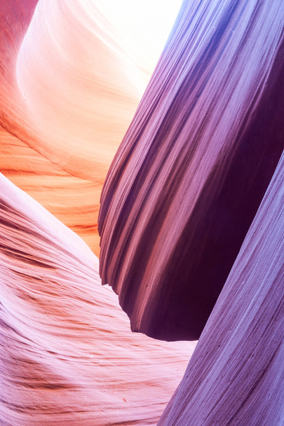 Pagina inferiore del canyon dell'antilope Arizona USA
 - Foto, immagini